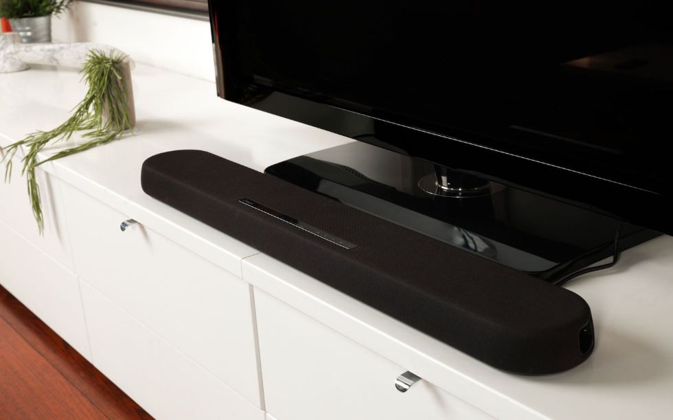 TV connected soundbar